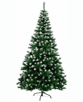 Árvore de Natal Verde efeito neve Lauben
